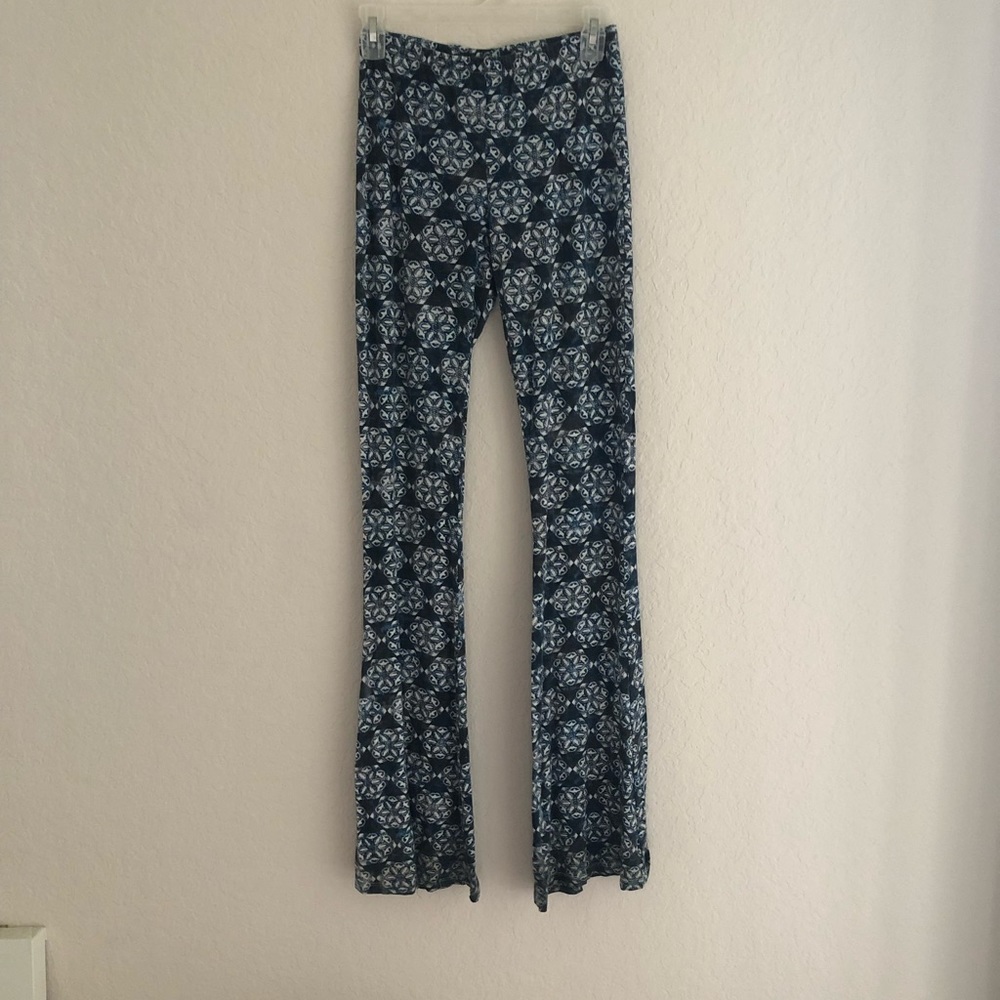High waisted flowy hippy pants